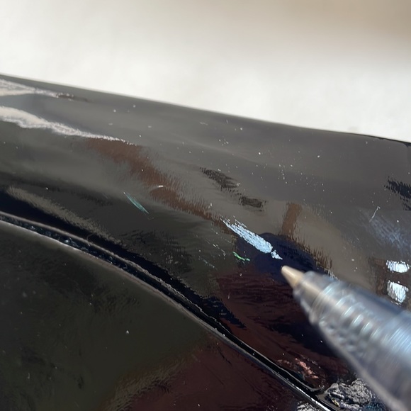 J. Crew shoes 7 Martina patent black wedges made in Italy - Picture 12 of 12